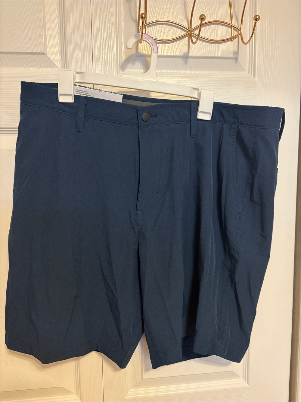 Men's Navy Performance Golf Shorts